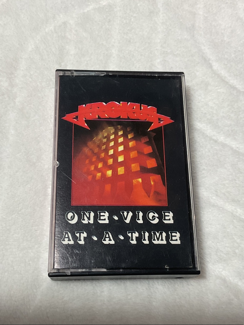 KROKUS 1982 first pressing cassette tape